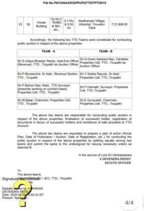 #TTDForSale ಟ್ವಿಟರ್​ನಲ್ಲಿ ಟ್ರೆಂಡಿಂಗ್​: ಅನುಪಯುಕ್ತ ಆಸ್ತಿ ಮಾರಾಟಕ್ಕೆ ಟಿಟಿಡಿ ತೀರ್ಮಾನ