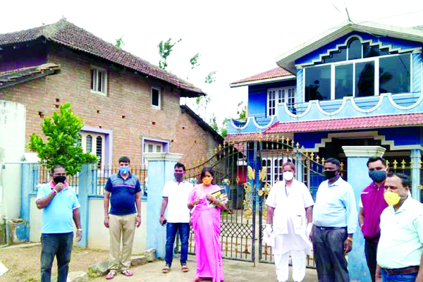 ಶನಿವಾರಸಂತೆ ಮುಖ್ಯರಸ್ತೆ ಸೀಲ್‌ಡೌನ್