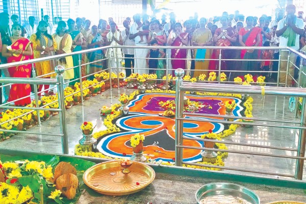 ವೀರಭದ್ರಸ್ವಾಮಿ ದೇಗುಲದಲ್ಲಿ ಆಶ್ಲೇಷ ಬಲಿ ಪೂಜೆ