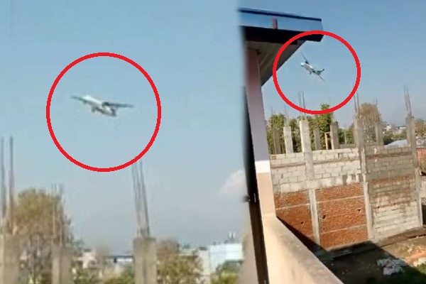 ನೇಪಾಳ ವಿಮಾನ ಪತನ: ಟೇಕಾಫ್​ ಆದ ಕೆಲವೇ ಕ್ಷಣಗಳಲ್ಲಿ ವಿಮಾನ ನಿಯಂತ್ರಣ ತಪ್ಪಿದ ವಿಡಿಯೋ ವೈರಲ್​
