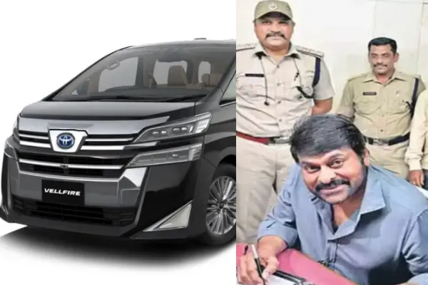 Telugu actor Chiranjeevi spends close to Rs 5 Lakhs to get a fancy car number