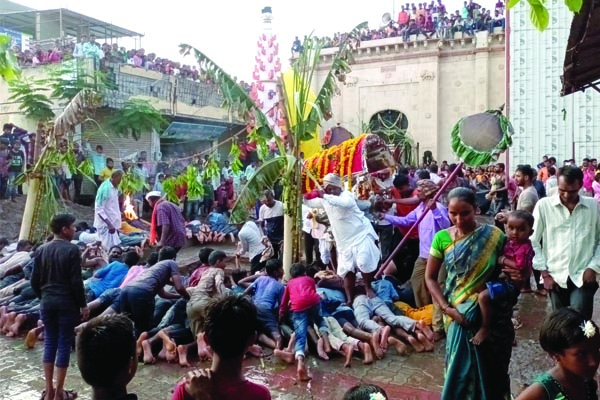 ಸಂಭ್ರಮದ ಹನುಮ ದೇವರ ಪಲ್ಲಕ್ಕಿ ಉತ್ಸವ