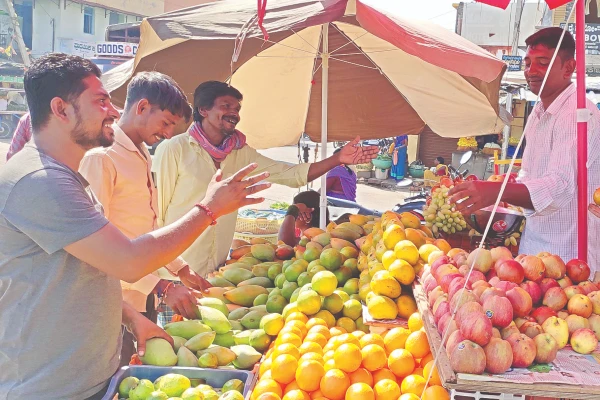 market, fruit, king, mango,