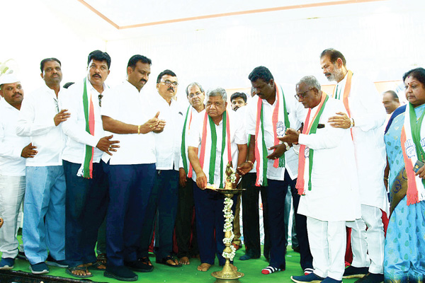 Koppal Congress Campaign Jagadish Shetter