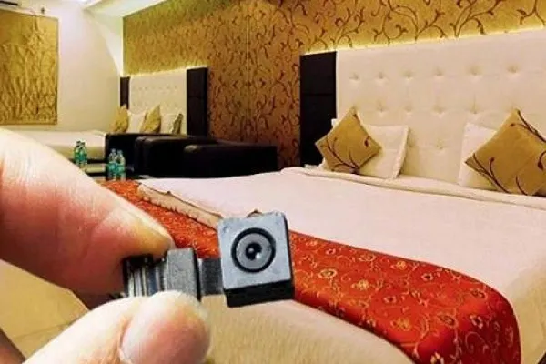 camera in bedroom