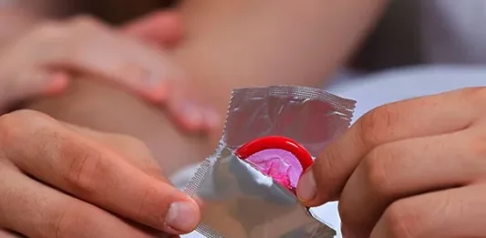 Condoms causing drug