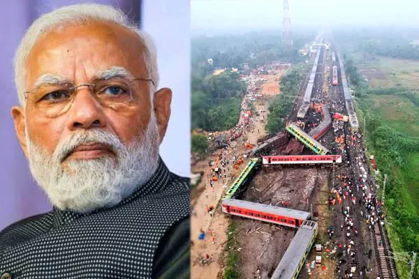 PM Modi Odisha Train Tragedy