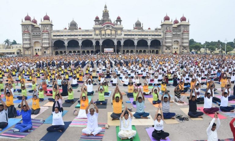 ಸಾಂಸ್ಕೃತಿಕ ನಗರಿ ಮೈಸೂರಿನಲ್ಲಿ ‘ಯೋಗ’ ಹೆಚ್ಚಳ