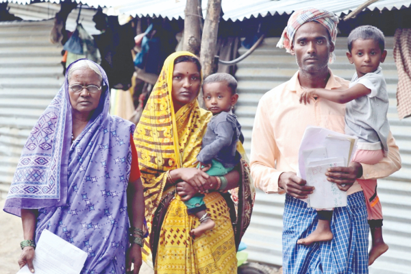 Complaint to the Prime Minister but the villagers do not get a roof