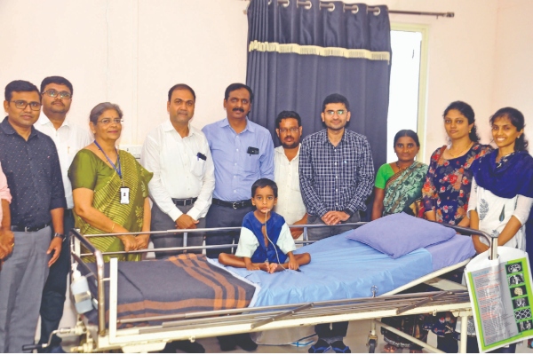 Successful treatment for a six-and-a-half-year-old child