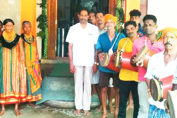 ಮಳೆಗಾಗಿ ಕುಸ್ಲೆ ದೇವರಿಗೆ ಪೂಜೆ