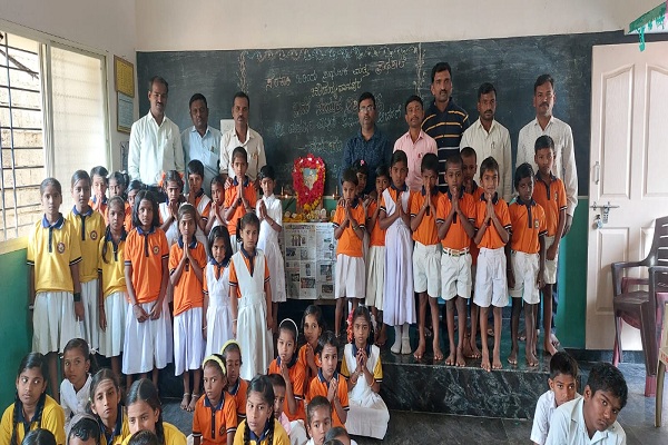 ಚೌಡಯ್ಯದಾನಪುರ ಶಾಲೆಯಲ್ಲಿ ವಾಲ್ಮೀಕಿ ಜಯಂತಿ ಆಚರಣೆ