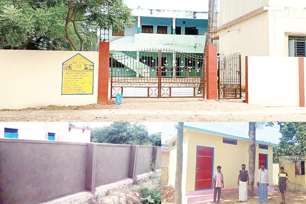 Harapanahalli Narega Govt School Works