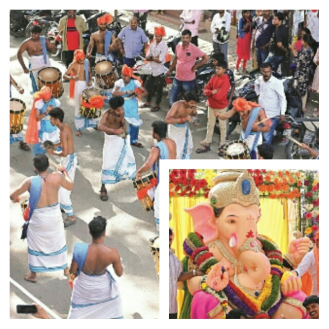 ದಾವಣಗೆರೆಯ ರಾಂ ಆ್ಯಂಡ್ ಕೋ ಗಣೇಶ ಮೂರ್ತಿ ವಿಸರ್ಜನೆ 