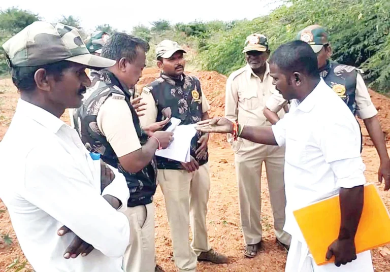 ರೈತಗೆ ನೋಟಿಸ್ ನೀಡದೆ ಬೆಳೆ ನಾಶ