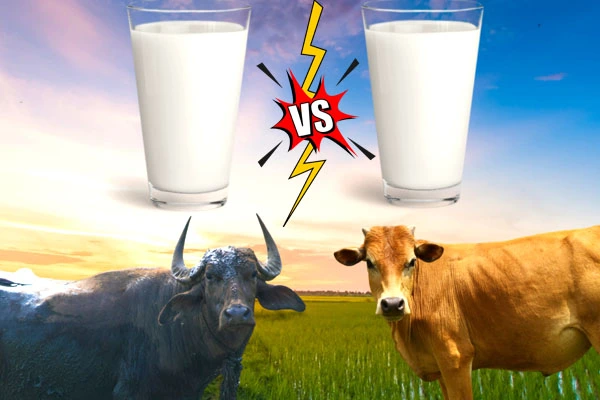 Cow Milk vs Buffalo Milk