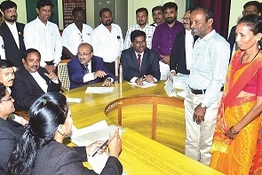 ಲೋಕ ಅದಾಲತ್‌ನಲ್ಲಿ ಒಂದಾದ 8 ದಂಪತಿಗಳು