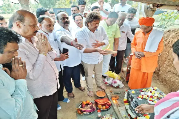 minister madhu bangarappa visit balligavi