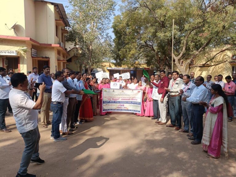 cancer awareness program in koppal by health department dho lingaraju