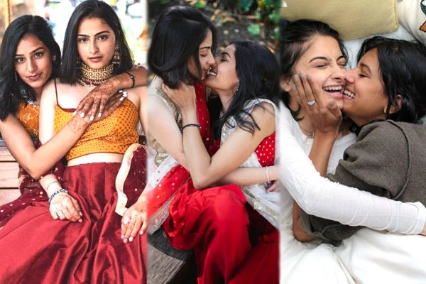 India, Pakistan, Lesbian couple,