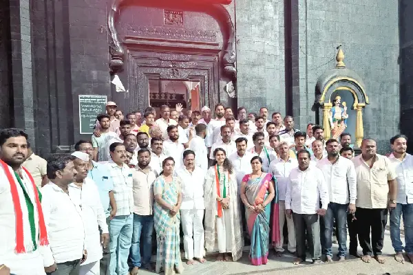 Samyukta Patil, Mahalingeshwar Temple, Mahalingapura, Bagalkote Lok Sabha Candidate,