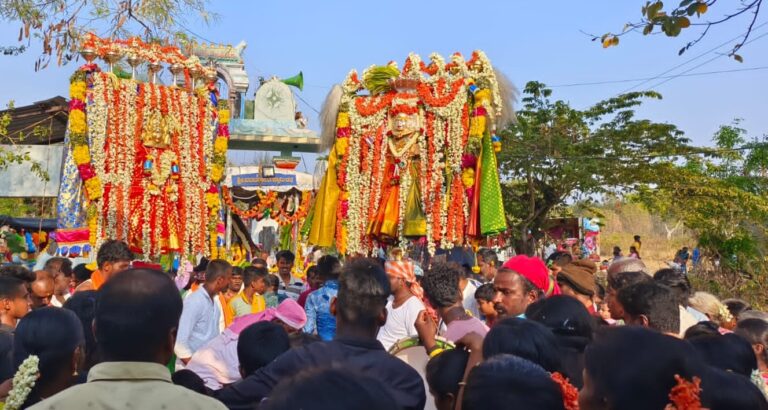 Shaneshcharaswami festival in Molekoppalu village Mandya