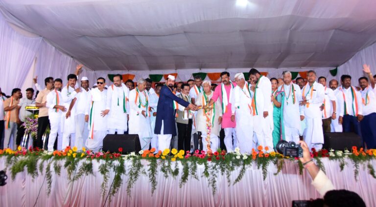 congress campaign in koppal ministers participated