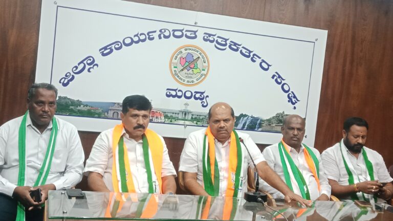 Former minister Bandappa Kashempur criticizes Congress Mandya