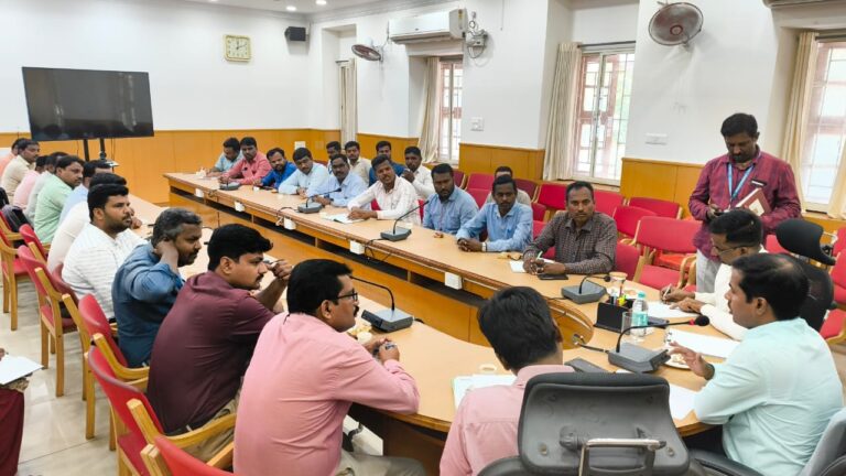 DC Meeting with Finance Companies Officials mandya